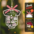 Baby's First Christmas Ornament, Personalized Baby 1st Christmas Ornament CF63 - Kindlytoys