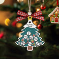Custom Family Names Christmas Tree Decorations, Family Wooden Ornaments CF207 - Kindlytoys