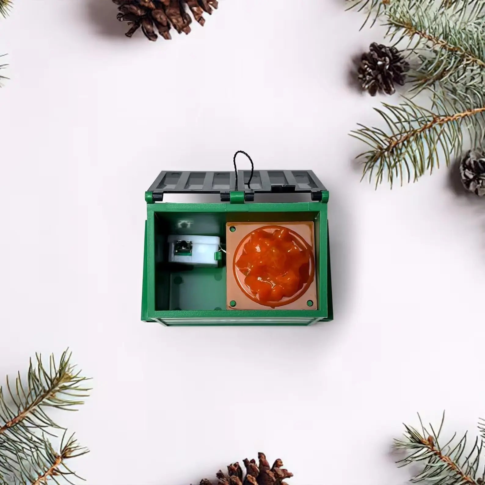 Dumpster Fire Ornament LED Flickering, 2024 Funny Christmas Ornament, Personalized Xmas Decoration, Everything is Fine, Funny Christmas Gifts - Kindlytoys