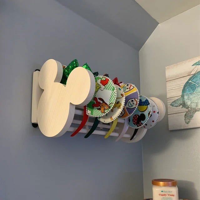 Ears/Headband Display Wooden Holder, DIY Mickey Ear Holder | Kindlytoys MK01 - Kindlytoys