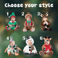 Personalized Baby Costumes Photo Ornaments, Christmas Newborn Baby Face Ornament CF622 - Kindlytoys