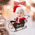 Personalized Baby Photo Acrylic Ornament - Custom Baby's First Christmas Keepsake CF539 - Kindlytoys