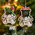 Personalized Baby's First Christmas Ornament 2024, Babys 1st Christmas Ornament CF329 - Kindlytoys