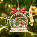 Personalized Babys 1st Christmas Ornament 2024, Shaker Babies Ornament CF602 - Kindlytoys