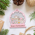 Personalized Babys 1st Christmas Ornament 2024, Shaker Babies Ornament CF602 - Kindlytoys