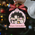 Personalized Babys 1st Christmas Ornament 2024, Shaker Babies Ornament CF602 - Kindlytoys