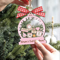 Personalized Babys 1st Christmas Ornament 2024, Shaker Babies Ornament CF602 - Kindlytoys