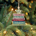 Personalized Book Lover Christmas Ornament, Book Club Ornament, Bookish Ornament CF102 - Kindlytoys