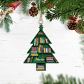 Personalized Christmas Book Tree Ornament, Book Lover Gift, Bookworm Gifts CF158 - Kindlytoys