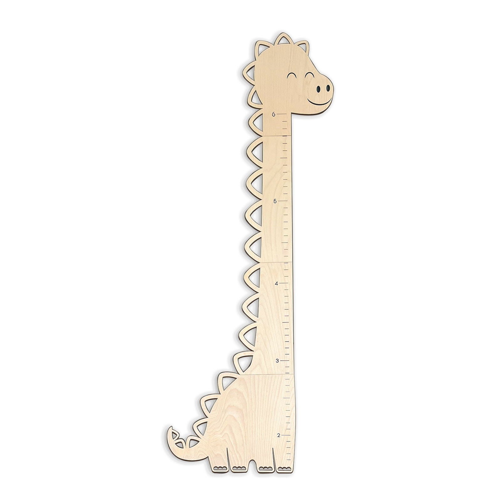 Personalized Cute Giraffe Wooden Growth Chart for Kids GC02 - Kindlytoys