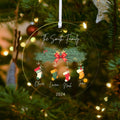 Personalized Family Christmas Ornament 2024 – Custom Family & Pet Ornament AV03-10 - Kindlytoys
