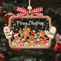 Personalized Family Ornaments with Dogs & Cats, Family Christmas Ornaments CF324 - Kindlytoys