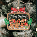Personalized Family Ornaments with Dogs & Cats, Family Christmas Ornaments CF324 - Kindlytoys