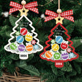 Personalized Family Shaker Ornament, Custom Family Christmas Tree Ornament CF648 - Kindlytoys