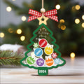 Personalized Family Shaker Ornament, Custom Family Christmas Tree Ornament CF648 - Kindlytoys