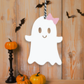 Personalized Halloween Tags, Boo Bag Tags, Acrylic Name Tags, Halloween Basket Tags HX05 - Kindlytoys