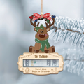 Personalized Here’s A Few Bucks for Christmas Money Holder, Reindeer Money Holder For Kids MH47 - Kindlytoys