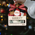Personalized Money Holder, Custom Christmas money holder, Personalized Name Tag CF118 - Kindlytoys