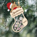 Reindeer Baby's First Christmas Ornament 2024, Shake Babies Ornament CF136 - Kindlytoys