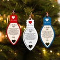 Teacher Christmas Light Ornament, A Teachers Light, Christmas Light Ornament KT06 - Kindlytoys