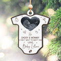 Ultrasound Baby's First Christmas Ornament, Birth Announcement Ornament CF709 - Kindlytoys