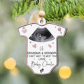Ultrasound Baby's First Christmas Ornament, Birth Announcement Ornament CF709 - Kindlytoys